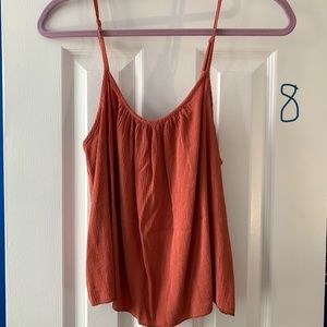 Burnt Orange/ Red Tank